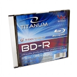 BD-R TITANUM 25GB X4 - SLIM CASE 1 SZT.