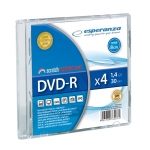 MINI DVD-R ESPERANZA 1,4GB X4 - SLIM 1 SZT.