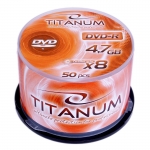 DVD-R TITANUM 4,7GB X8 - CAKE BOX 50 SZT.