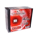 DVD+R TITANUM 4,7GB X8 - SLIM CASE 10 SZT.
