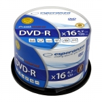 DVD-R ESPERANZA 4,7GB X16 - CAKE BOX 50 SZT.
