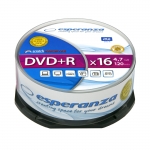 DVD+R ESPERANZA 4,7GB X16 - CAKE BOX 25 SZT.