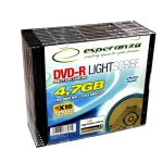 ESPERANZA DVD-R X16 LIGHTSCRIBE V.1.2 - SLIM 10 PCS.