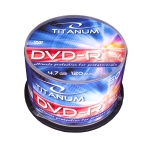 DVD-R TITANUM 4,7 GB X16 - CAKE BOX 50