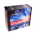 DVD-R TITANUM 4,7 GB X16 - SLIM 10
