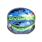 DVD+R TITANUM 4,7 GB X16 - CAKE BOX 25