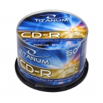 TITANUM CD-R 700MB/80min - CAKE BOX 50 PCS.