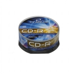 TITANUM CD-R 700MB/80min - CAKE BOX 25 PCS.
