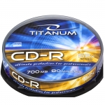 TITANUM CD-R 700MB/80min - CAKE BOX 10 PCS.