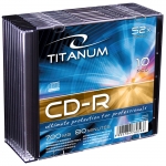 TITANUM CD-R 700MB/80min - SLIM CASE 10 PCS.