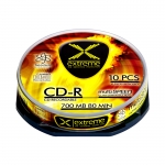 EXTREME CD-R 700MB/80min - CAKE BOX 10 PCS.