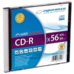 ESPERANZA CD-R 870MB / 99MIN - SLIM CASE 1 PCS.