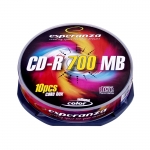 ESPERANZA CD-R MULTICOLOR 700MB/80min - CAKE BOX 10 PCS.