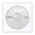 ESPERANZA CD-R SILVER 700MB/80min - PAPER SLEEVE 1 PCS.