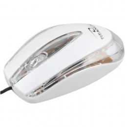 titanum-lagena-3d-wired-optical-mouse-usb-white