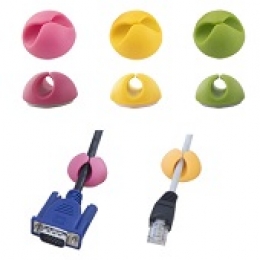 esperanza-multipurpose-cable-clips-mixed-colors